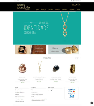 Paulo Pandolfe Designer - Ecommerce